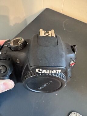 Canon Black DSLR Camera Body with Mount Cap
